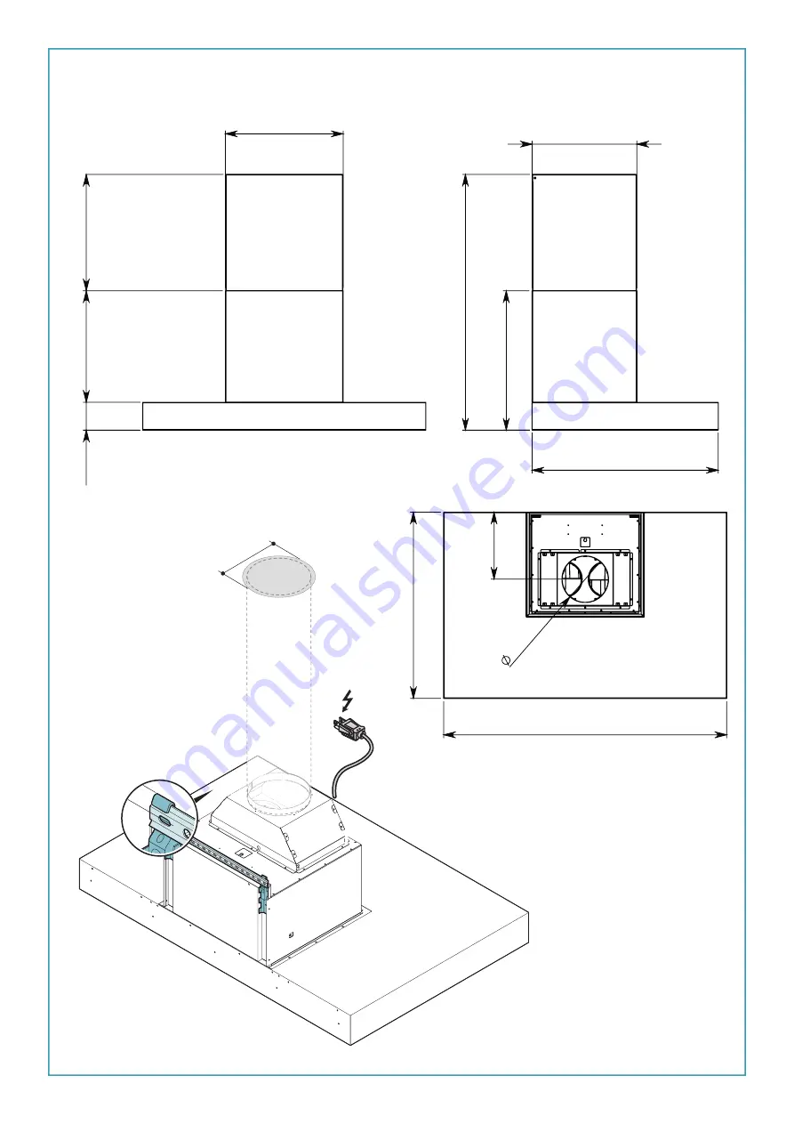 FALMEC LINE OUTDOOR 36 Instruction Booklet Download Page 4