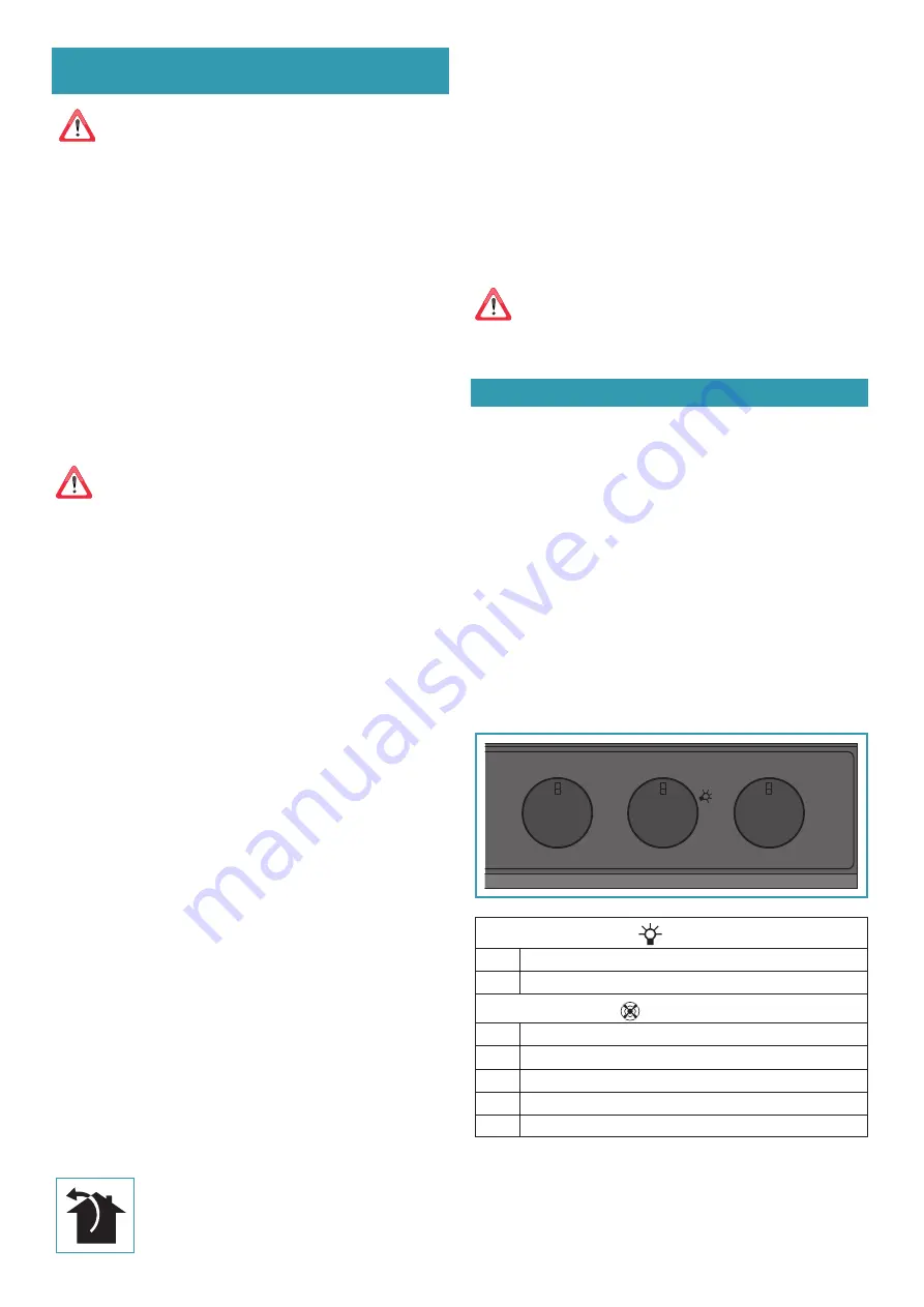 FALMEC LINE OUTDOOR 36 Instruction Booklet Download Page 14