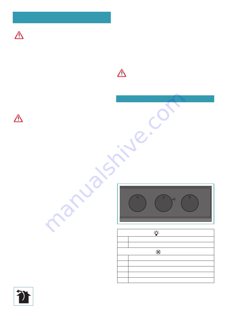 FALMEC LINE OUTDOOR 36 Instruction Booklet Download Page 18