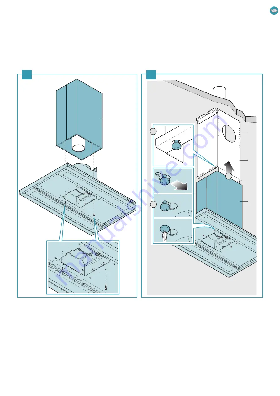 FALMEC Lumen island FDLUM36W5SS-R Instruction Booklet Download Page 11