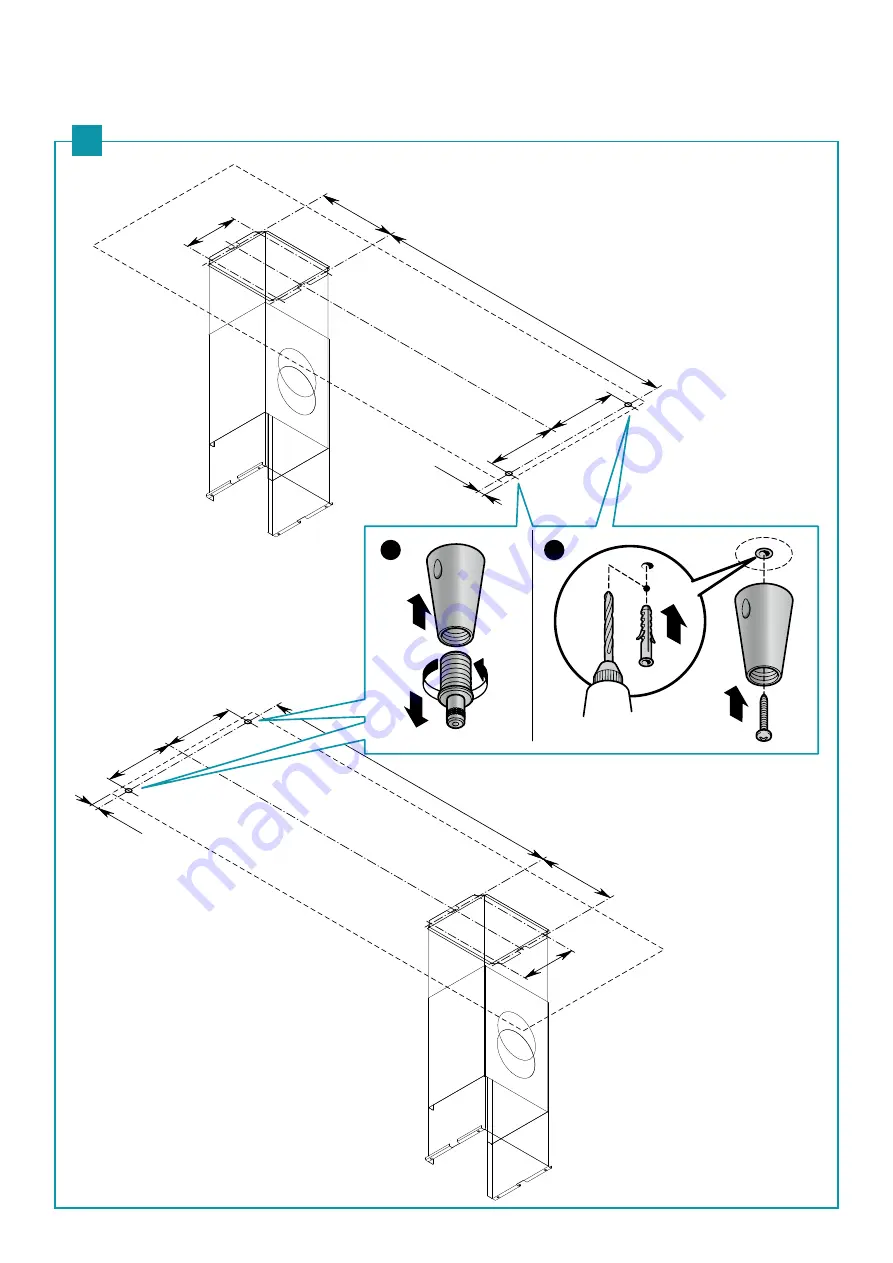 FALMEC Lumen isola 175 Instruction Booklet Download Page 7