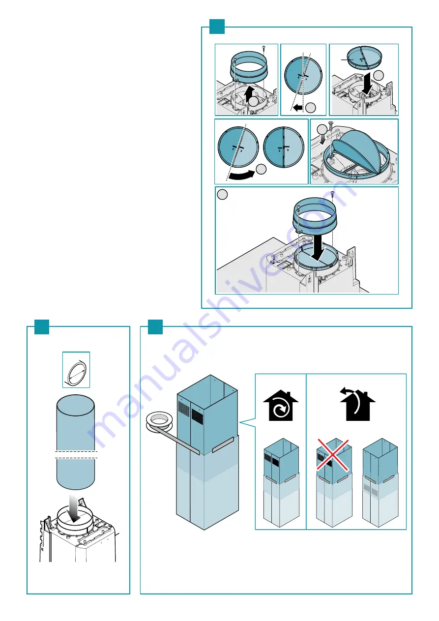 FALMEC Lumen isola 175 Instruction Booklet Download Page 8