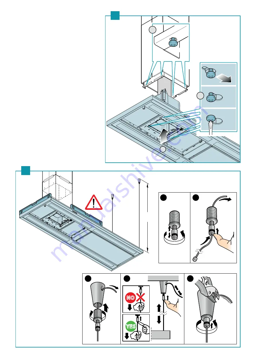 FALMEC Lumen isola 175 Instruction Booklet Download Page 11