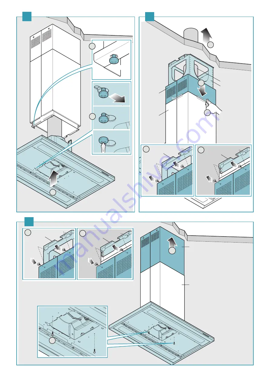 FALMEC Lumen isola Instruction Booklet Download Page 10