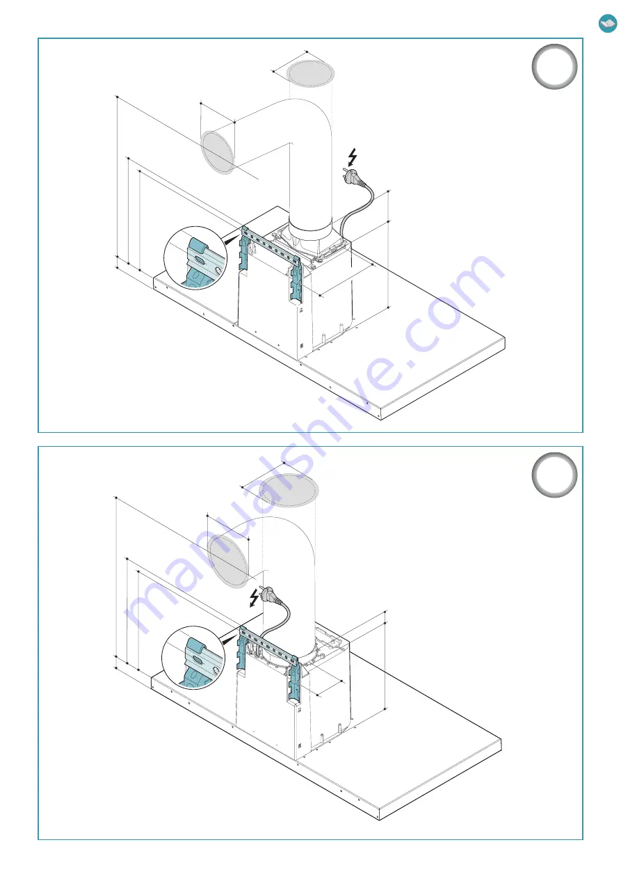 FALMEC Lumen Parete Instruction Booklet Download Page 3