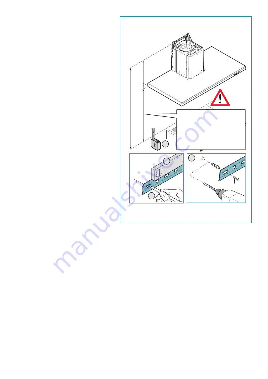 FALMEC Lumen wall FDLUM24W3SS Instruction Booklet Download Page 4