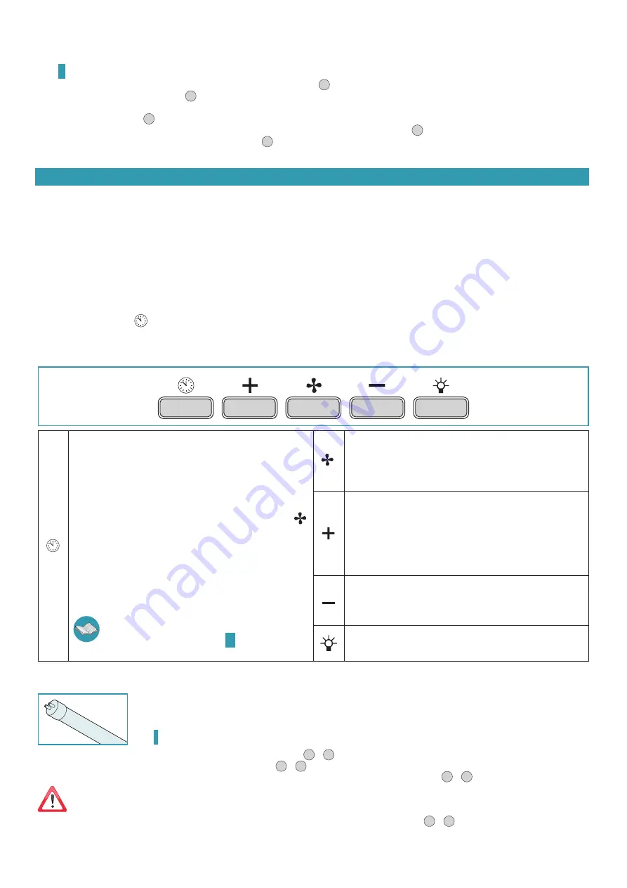 FALMEC LUMEN2430 Instruction Booklet Download Page 10