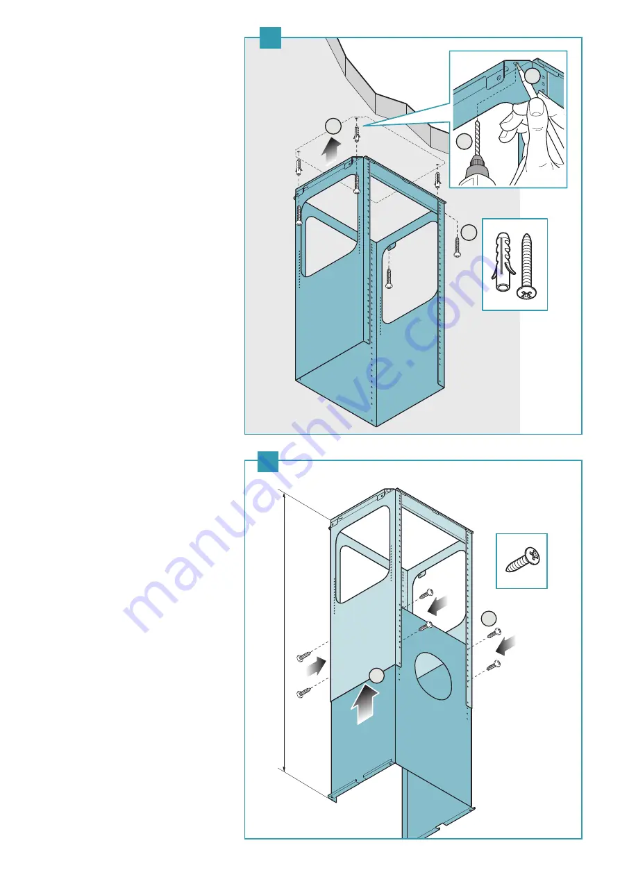 FALMEC Mercurio XL island Instruction Booklet Download Page 7