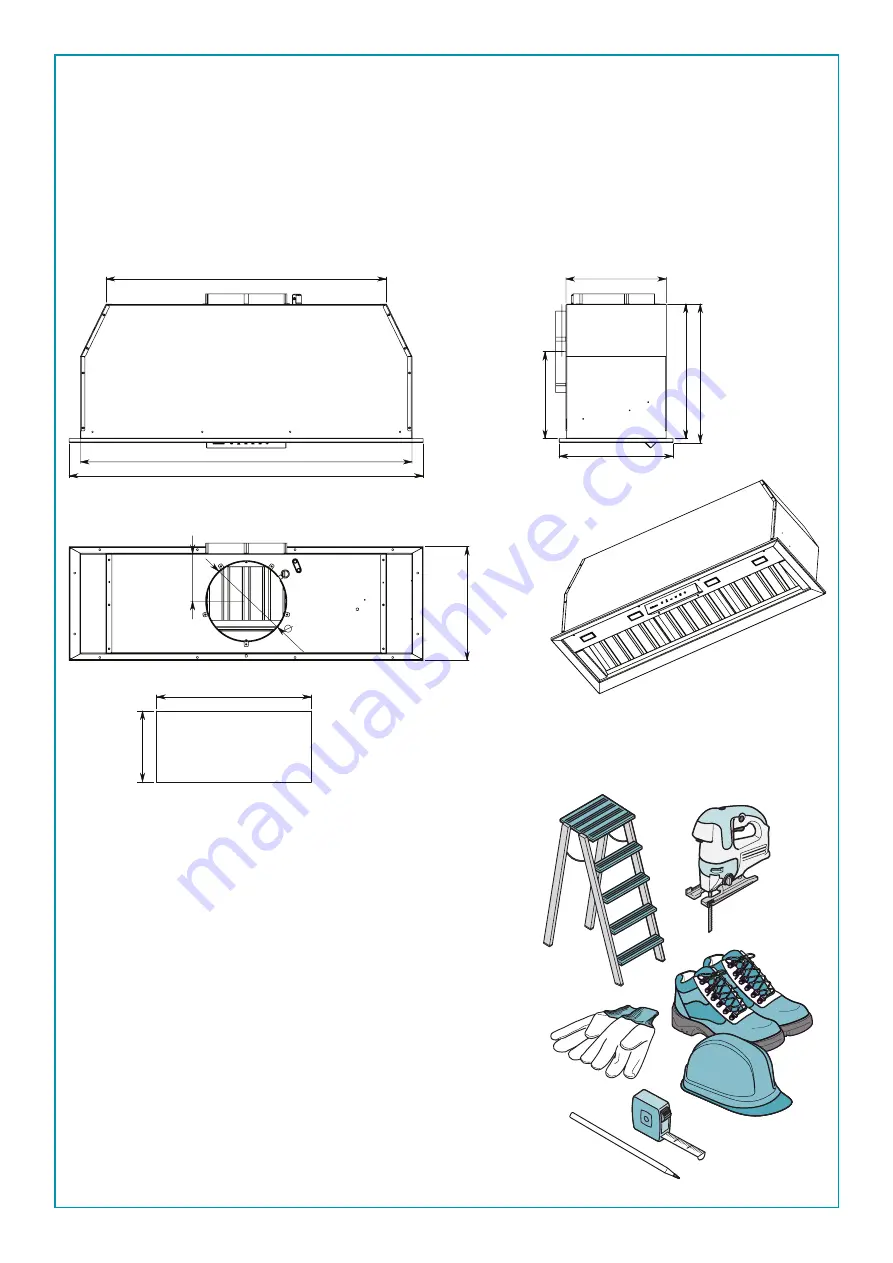 FALMEC Milano Genova 120 Installation Manual Download Page 12