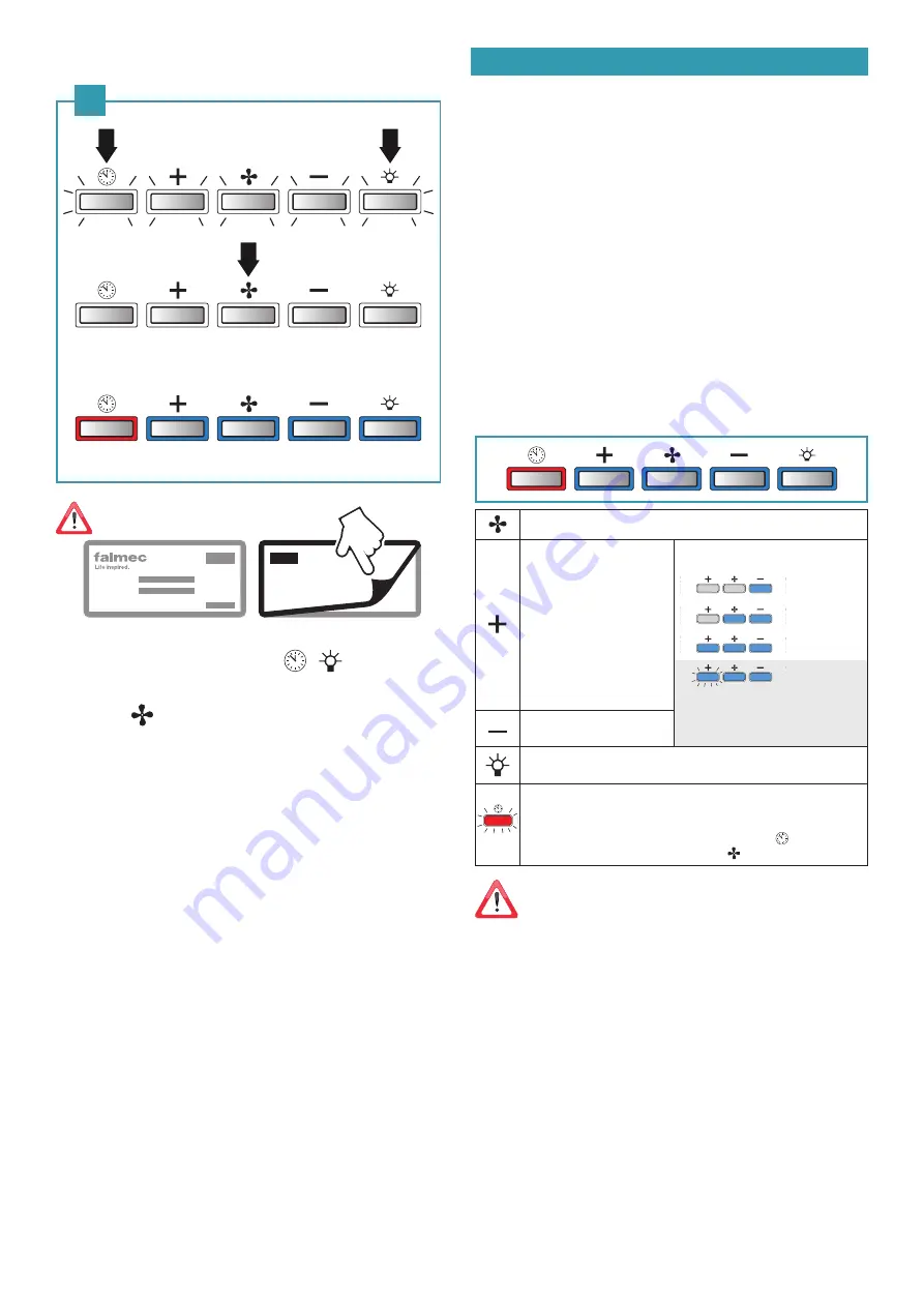 FALMEC Mira FFMIR16I5FS-R Instruction Booklet Download Page 22