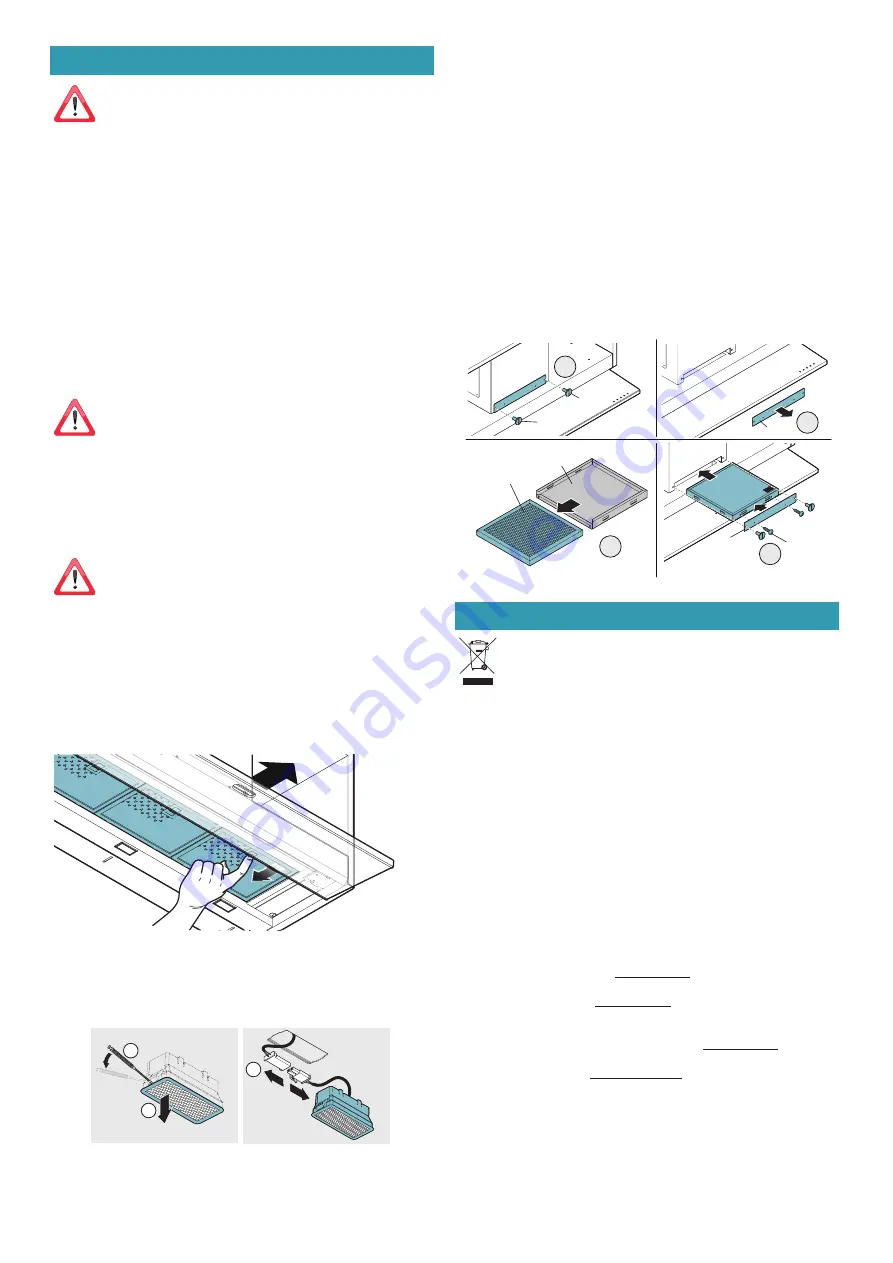 FALMEC Move 120 Instruction Booklet Download Page 14