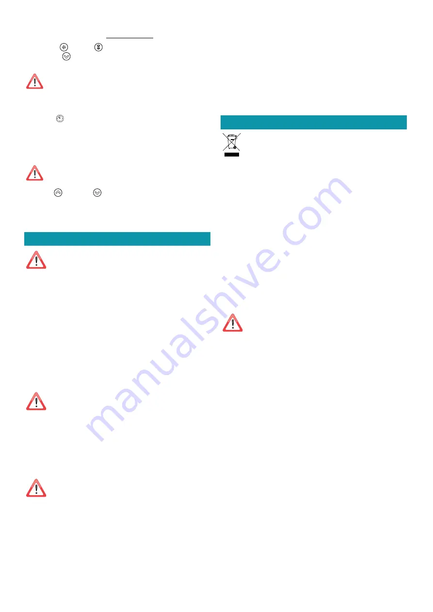 FALMEC Nube Evo NUBE90W Instruction Booklet Download Page 32