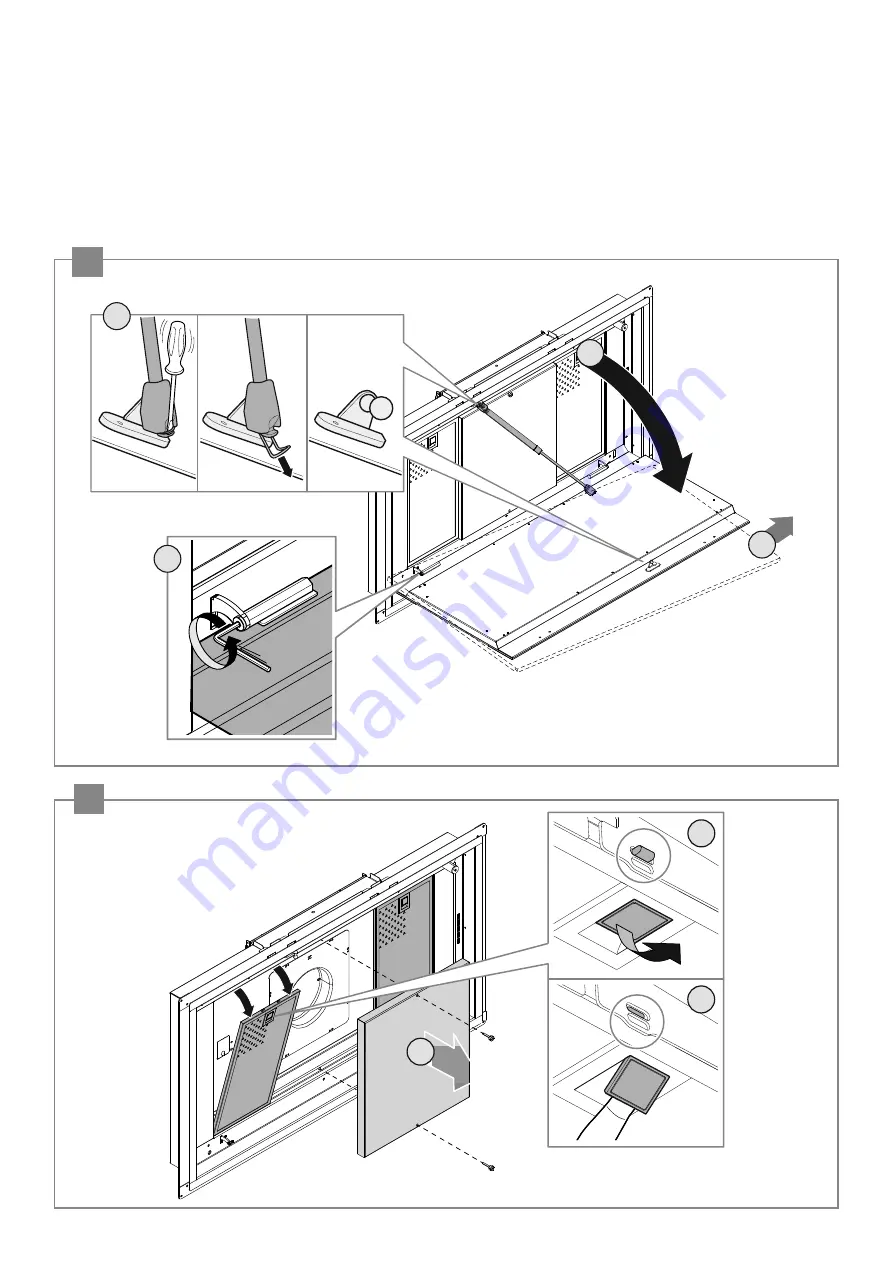 FALMEC NUVOLA 90 LED Instruction Booklet Download Page 9