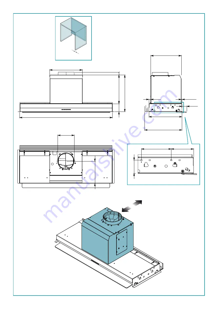 FALMEC Plane Parete Inox 90 Instruction Booklet Download Page 3