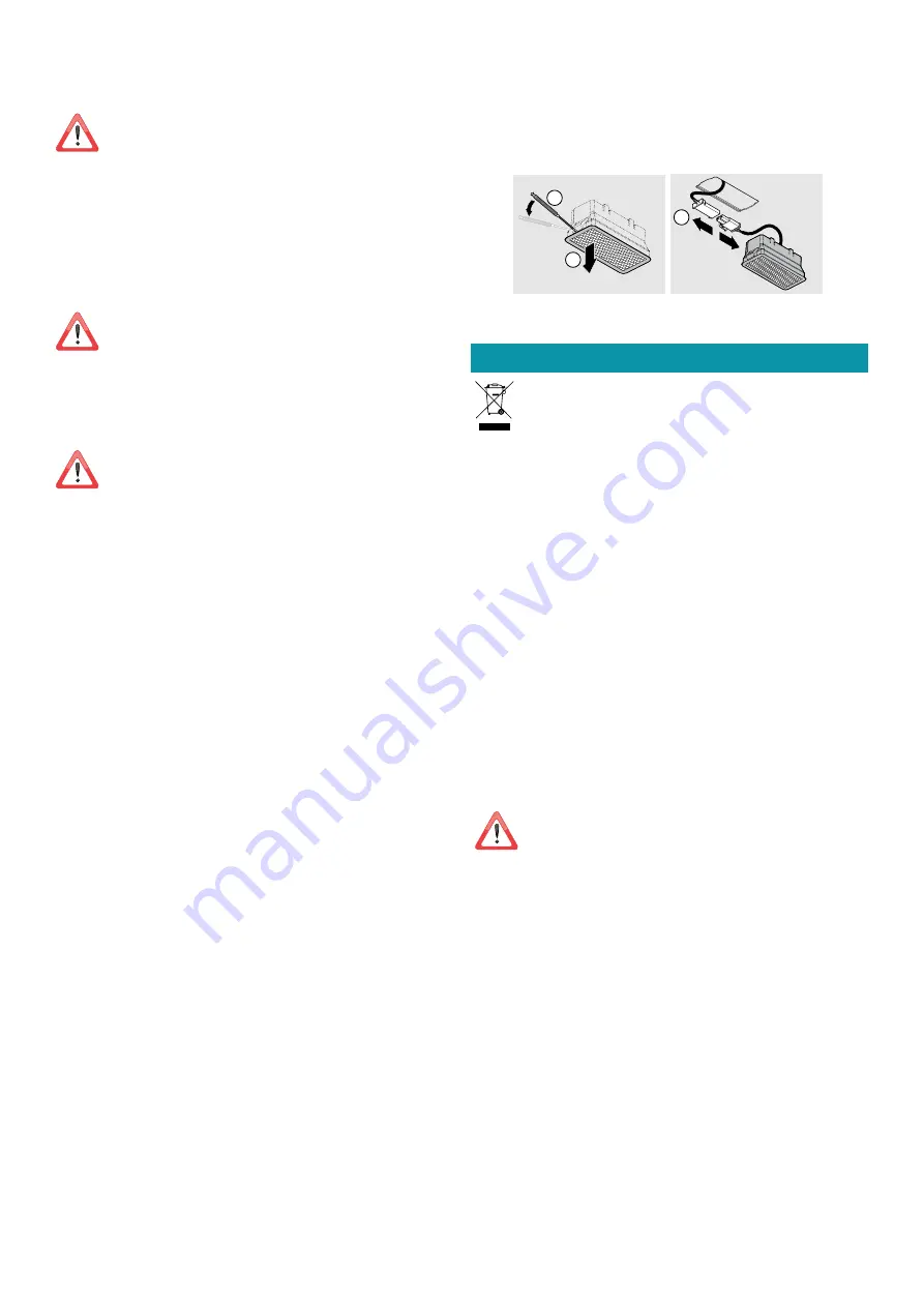 FALMEC Plane Parete Inox 90 Instruction Booklet Download Page 44