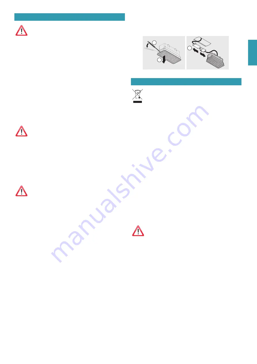 FALMEC Plane Top wall FFPLN36W5FS-R Instruction Booklet Download Page 19