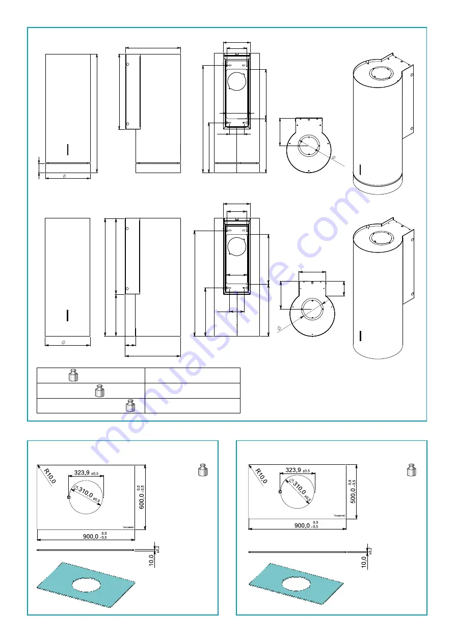 FALMEC Polar Black 35 Instruction Booklet Download Page 4