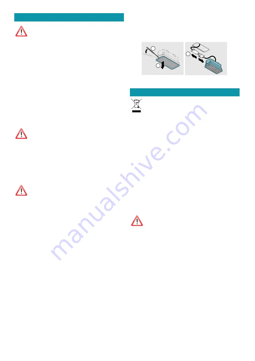 FALMEC Polar FDPLR15W5SS Instruction Booklet Download Page 24