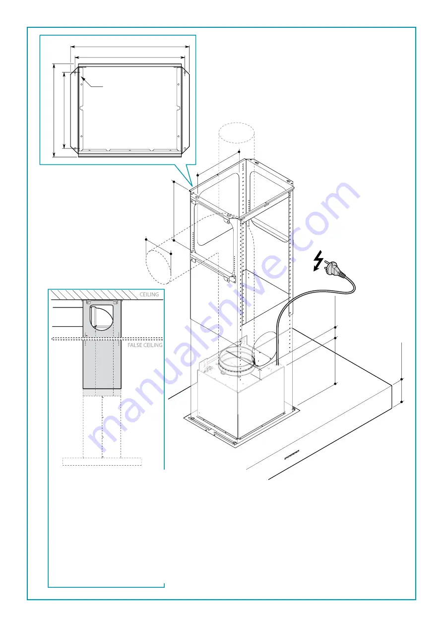 FALMEC Professional Line Pro Isola 120 Inox Скачать руководство пользователя страница 4