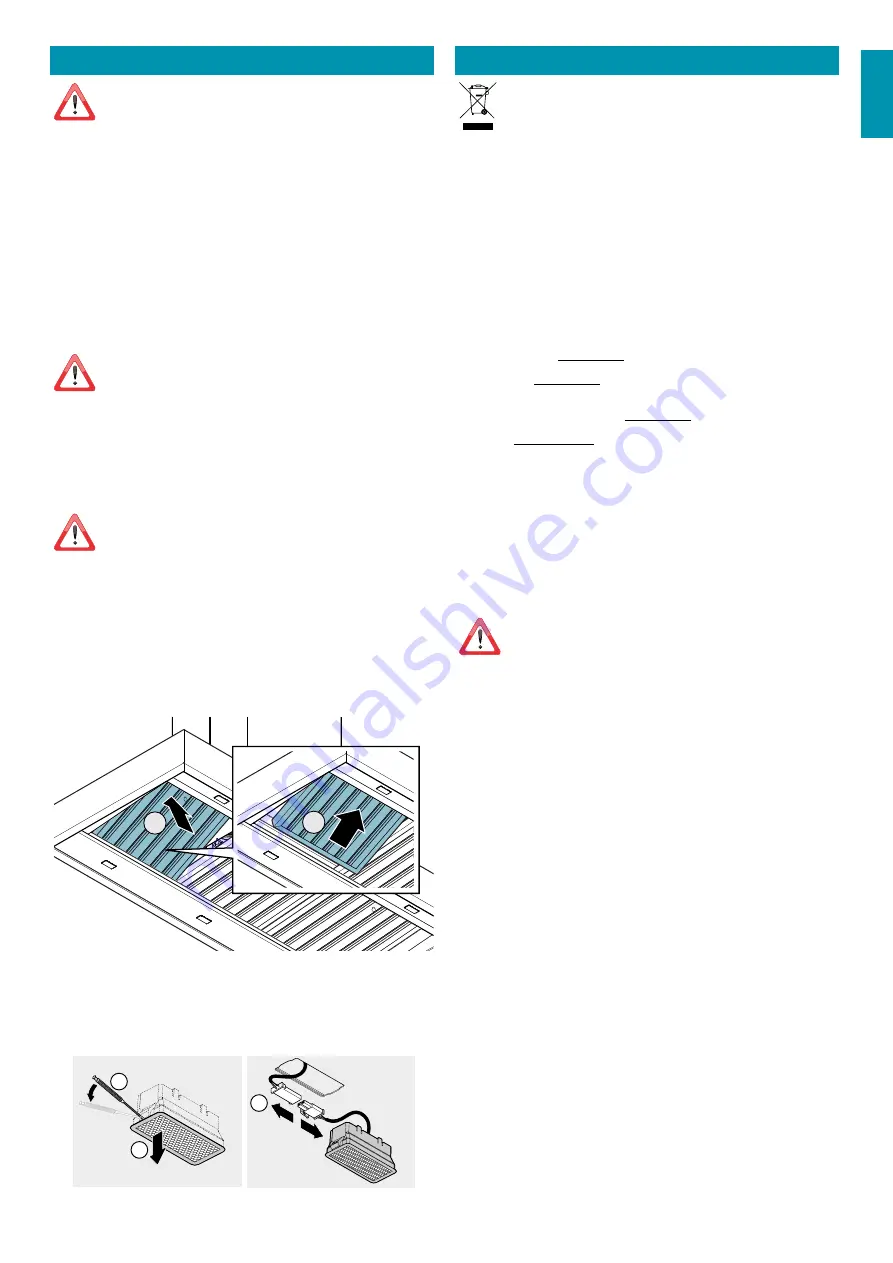 FALMEC Professional Line Pro Isola 120 Inox Instruction Booklet Download Page 16