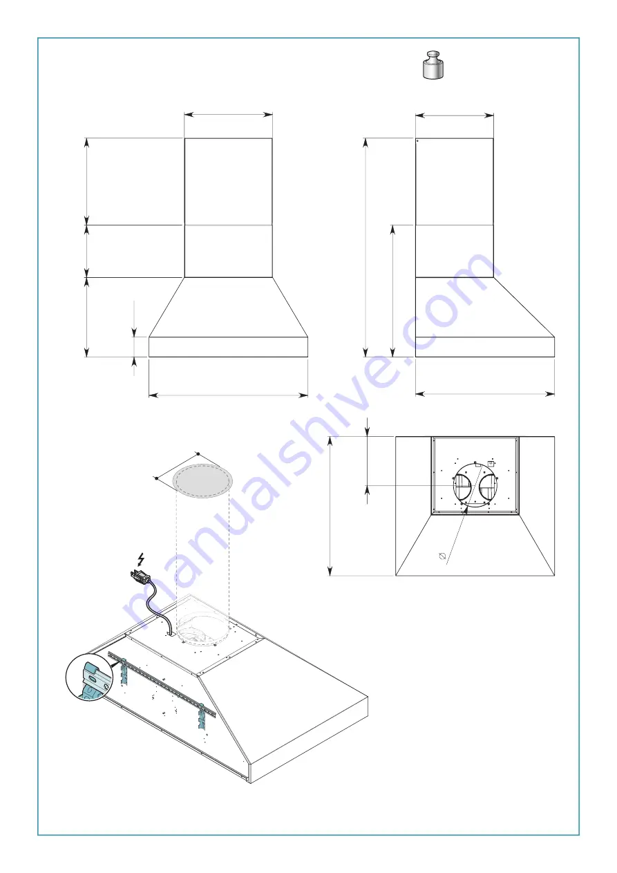 FALMEC Pyramid FOPYR36W12OS Скачать руководство пользователя страница 5