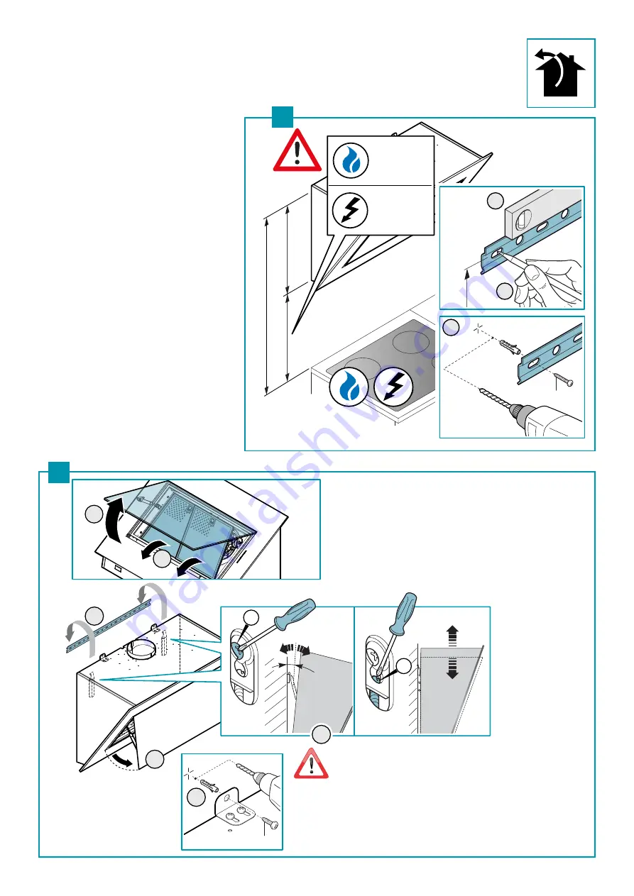 FALMEC Quasar TOP 90 Instruction Booklet Download Page 4