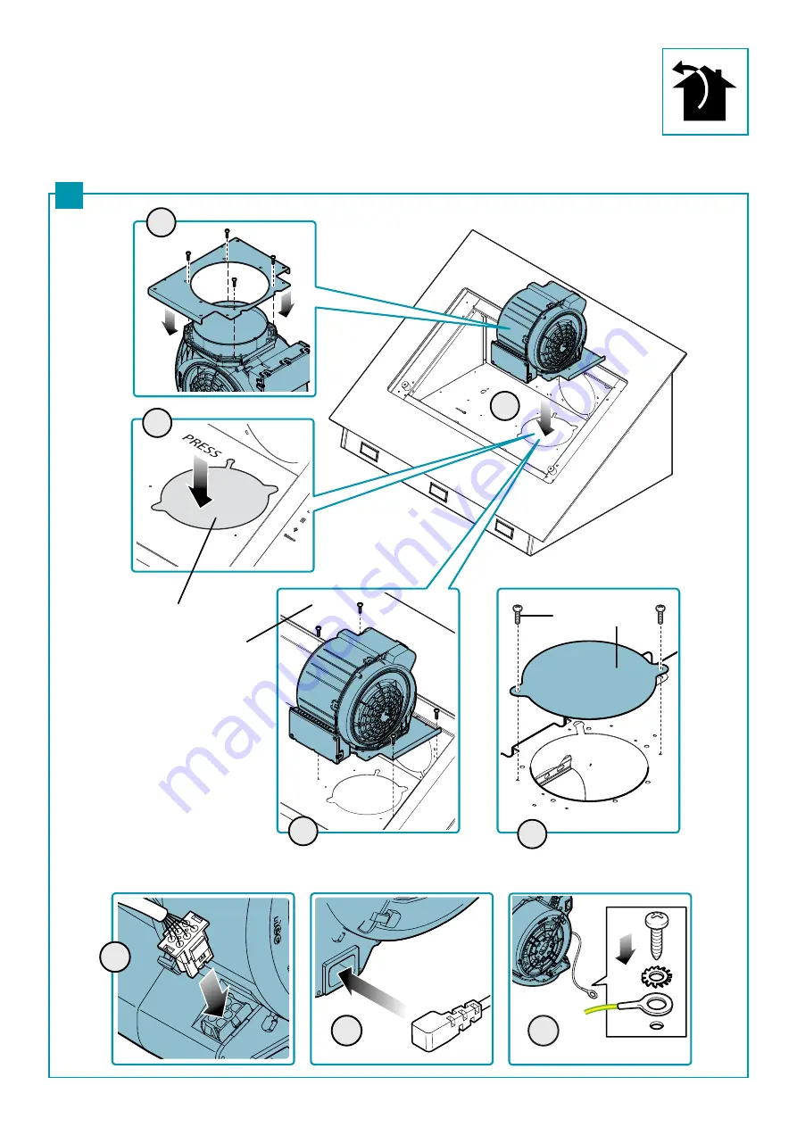 FALMEC Quasar TOP 90 Instruction Booklet Download Page 8