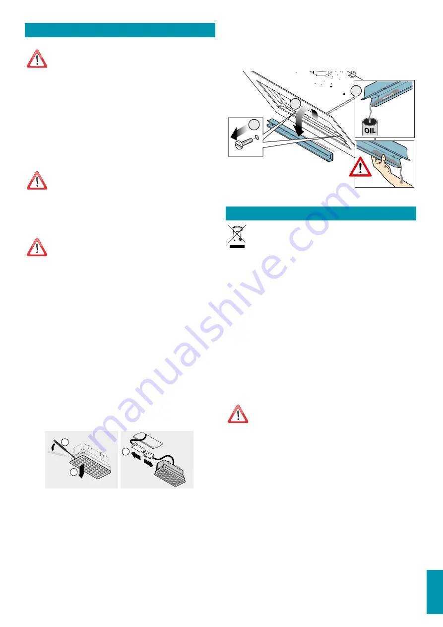 FALMEC Quasar TOP 90 Instruction Booklet Download Page 67