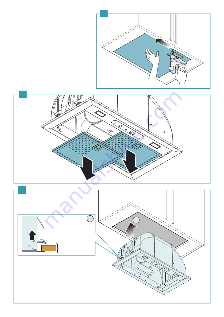 FALMEC Sabina INSERT FISAB22B3SS-1 Скачать руководство пользователя страница 5