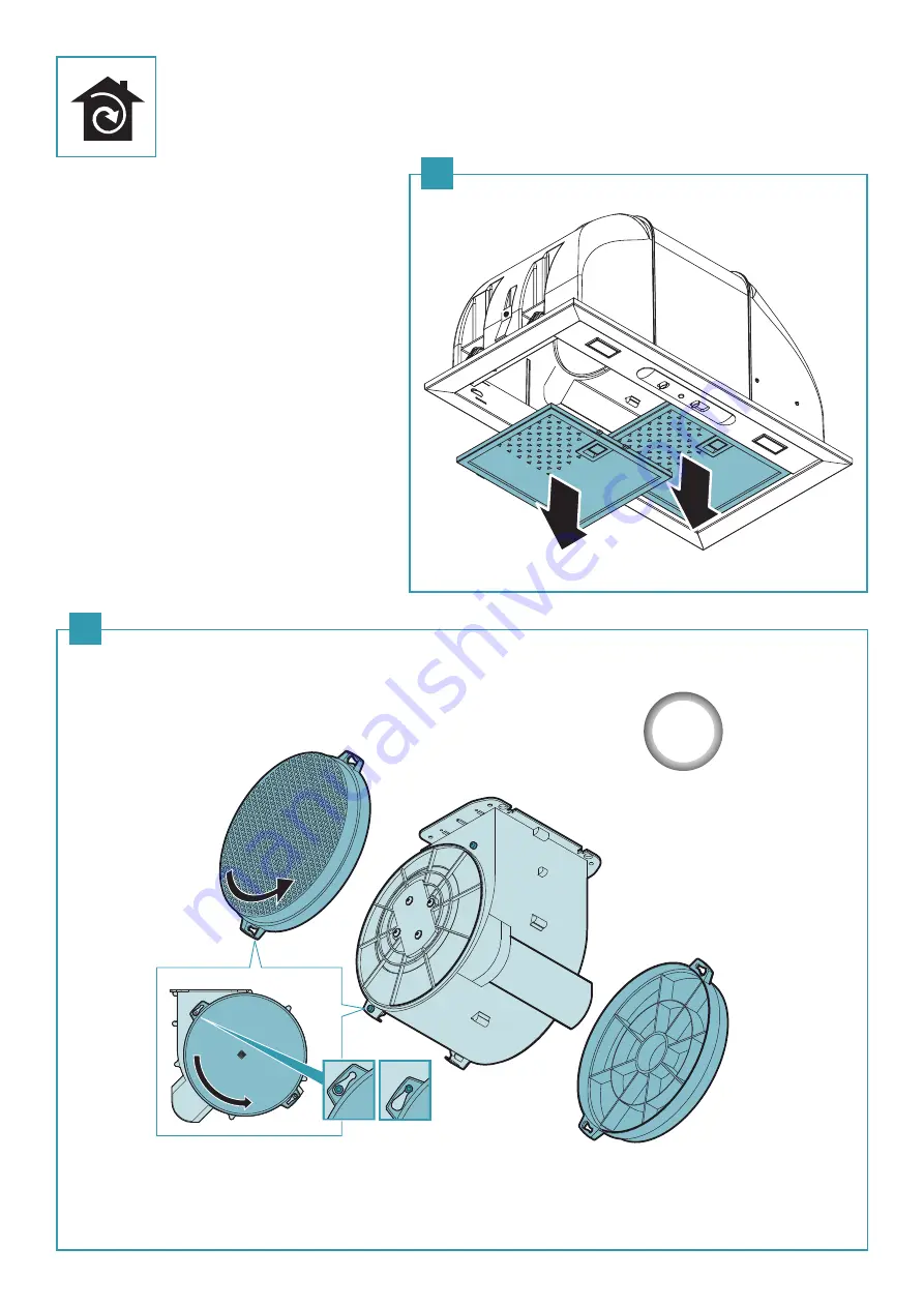 FALMEC Sabina INSERT FISAB22B3SS-1 Скачать руководство пользователя страница 8