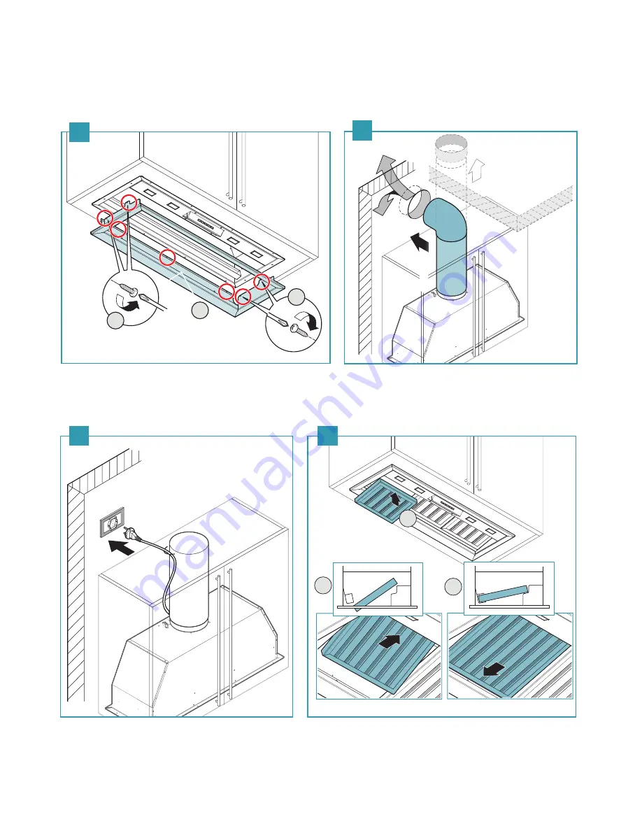 FALMEC SIENA F3SN60S1 User Manual Download Page 14