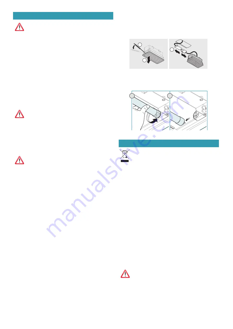 FALMEC SILENCE FNLUM36W5SS Скачать руководство пользователя страница 24