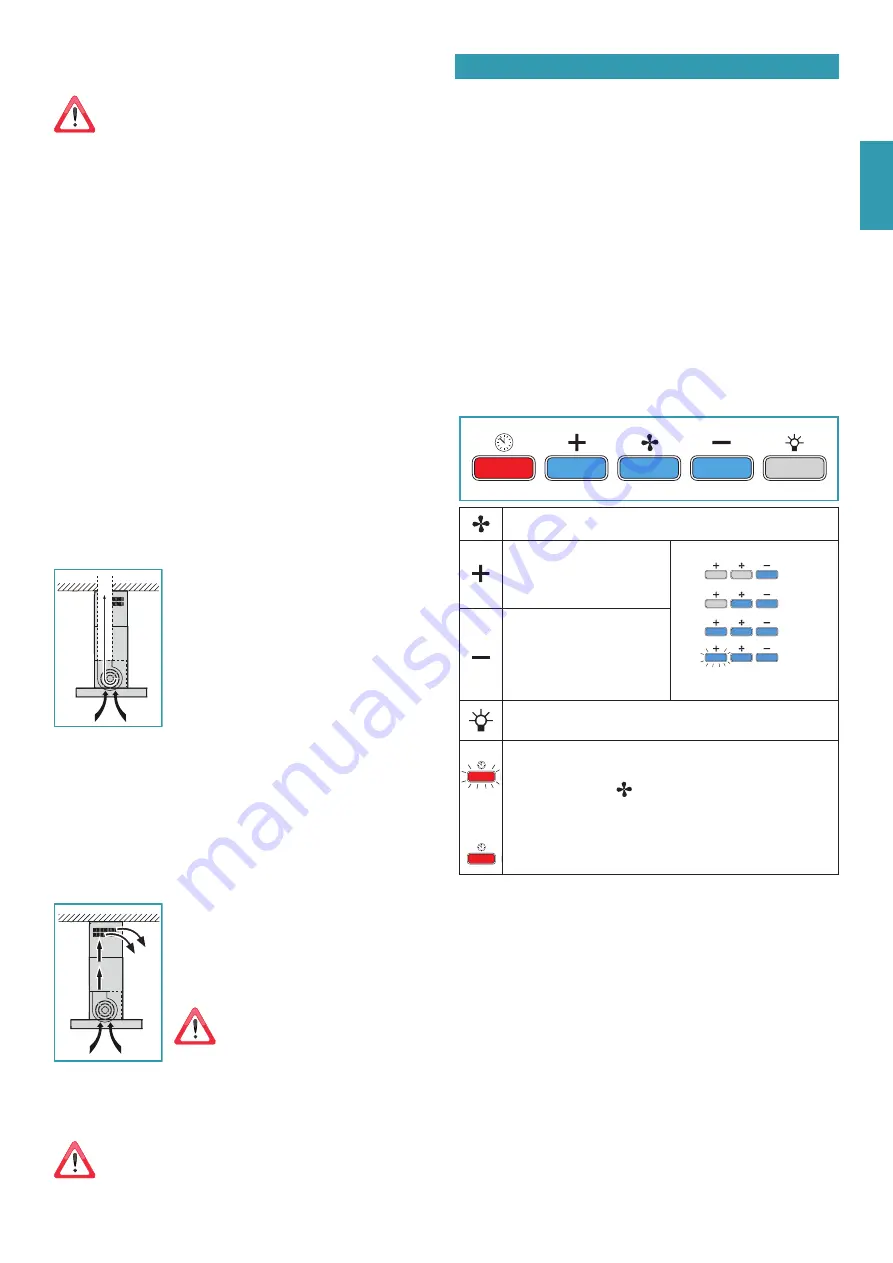 FALMEC SILENCE ZENITH island Series Instruction Booklet Download Page 17