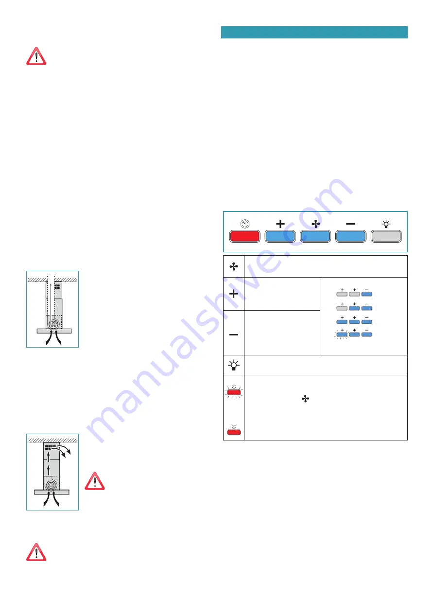 FALMEC SILENCE ZENITH island Series Instruction Booklet Download Page 44