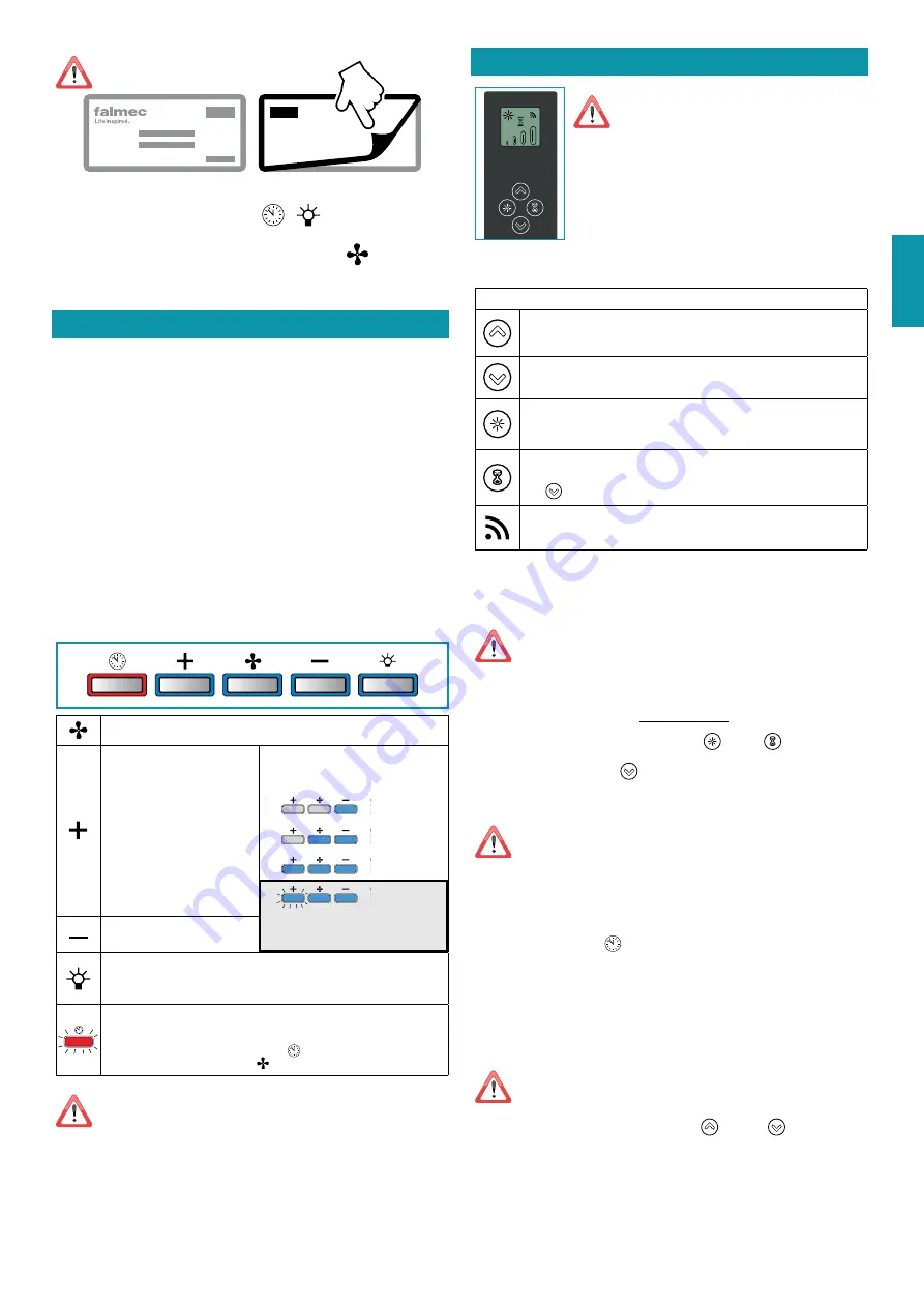 FALMEC Stella Evo FDSTE36C6SS-R Instruction Booklet Download Page 37