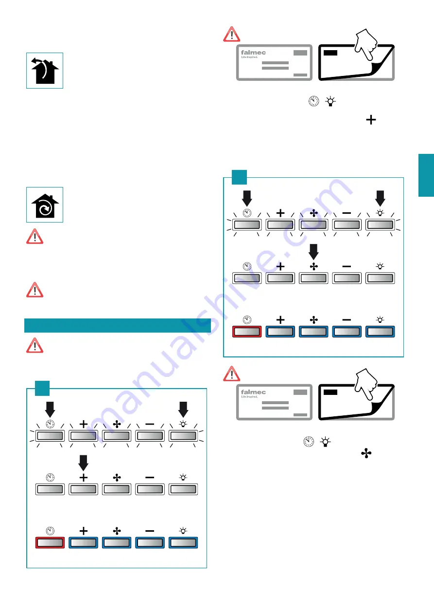 FALMEC Stella Evo FDSTE36C6SS-R Instruction Booklet Download Page 41