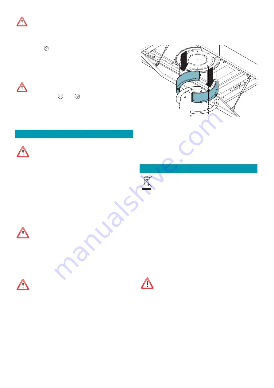 FALMEC Vega Bianco 115 Instruction Booklet Download Page 36