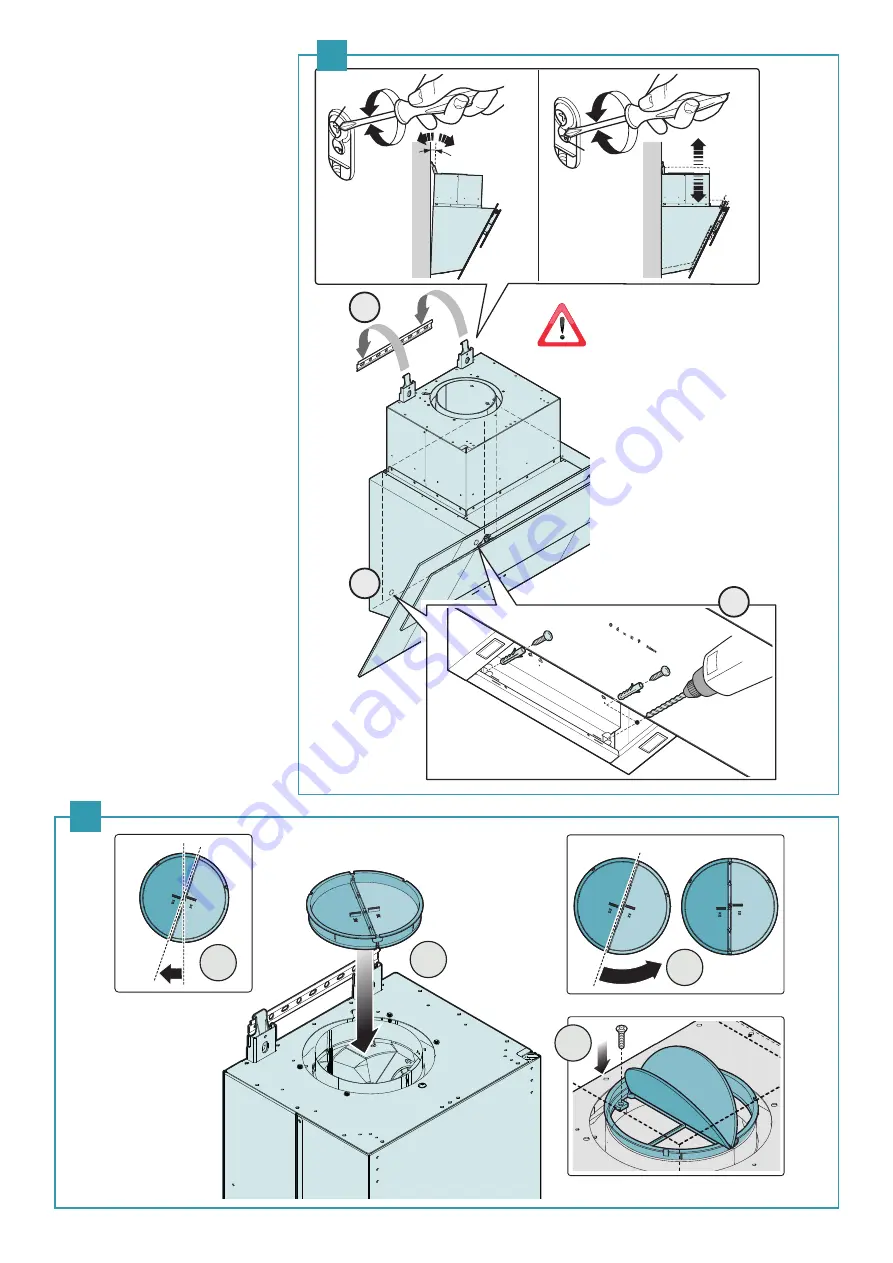 FALMEC Verso NRS 55 Instruction Booklet Download Page 5