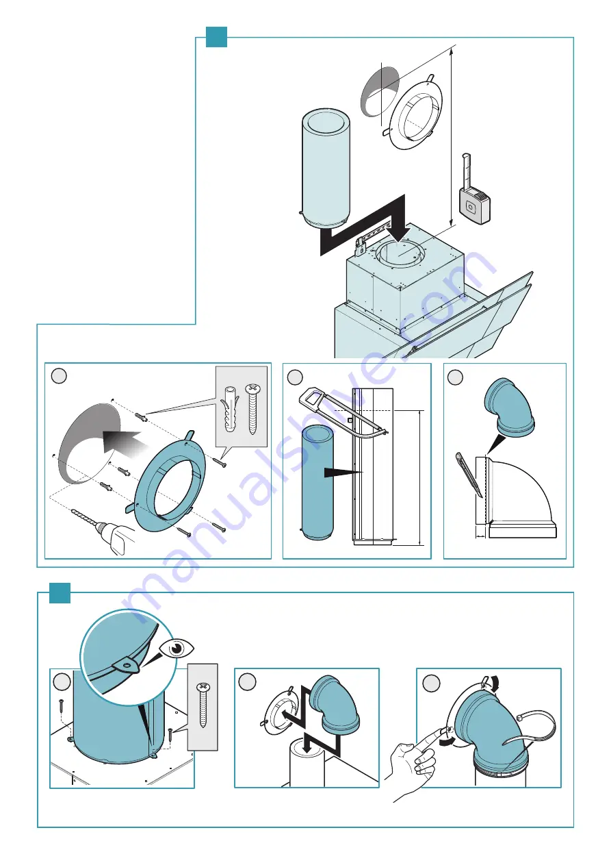 FALMEC Verso NRS 55 Instruction Booklet Download Page 6