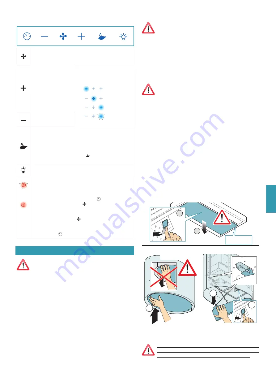 FALMEC ZEPHW67W Instruction Booklet Download Page 43