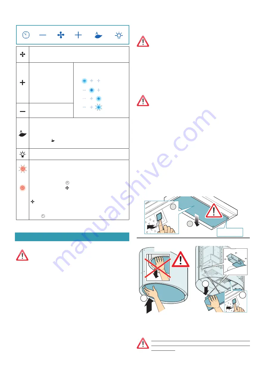 FALMEC ZEPHW67W Instruction Booklet Download Page 68