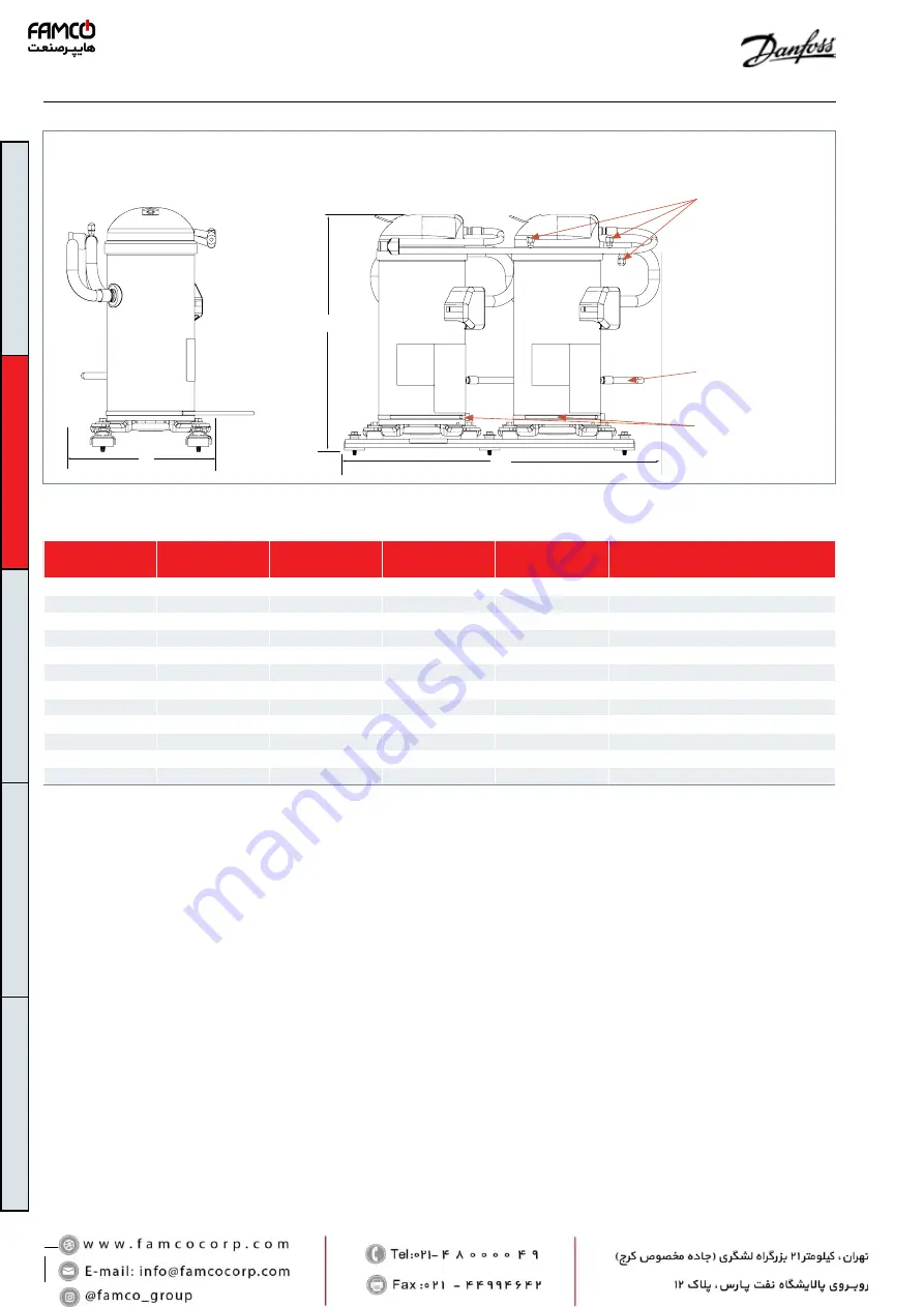 Famco Danfoss Maneurop MT Manual Download Page 154