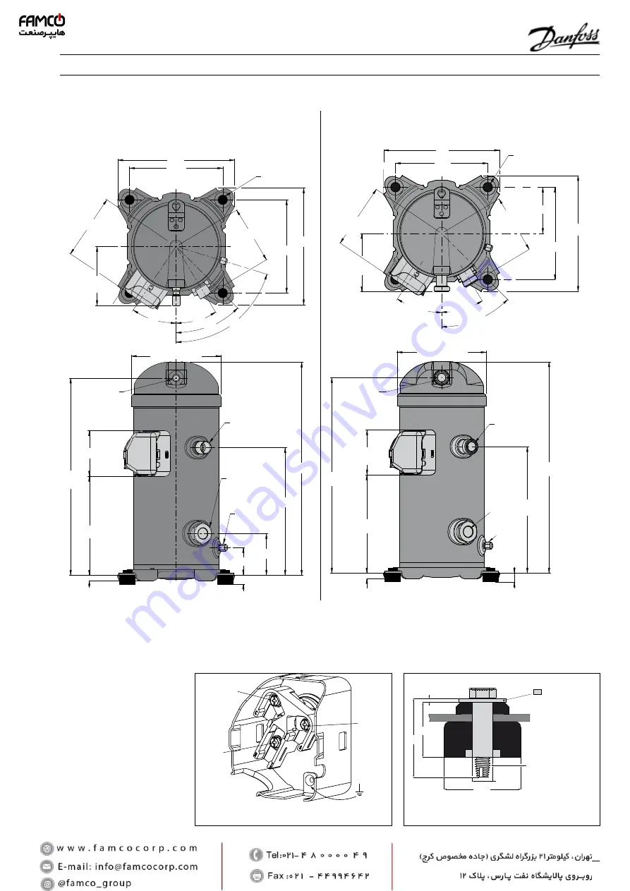 Famco Danfoss Maneurop MT Manual Download Page 207