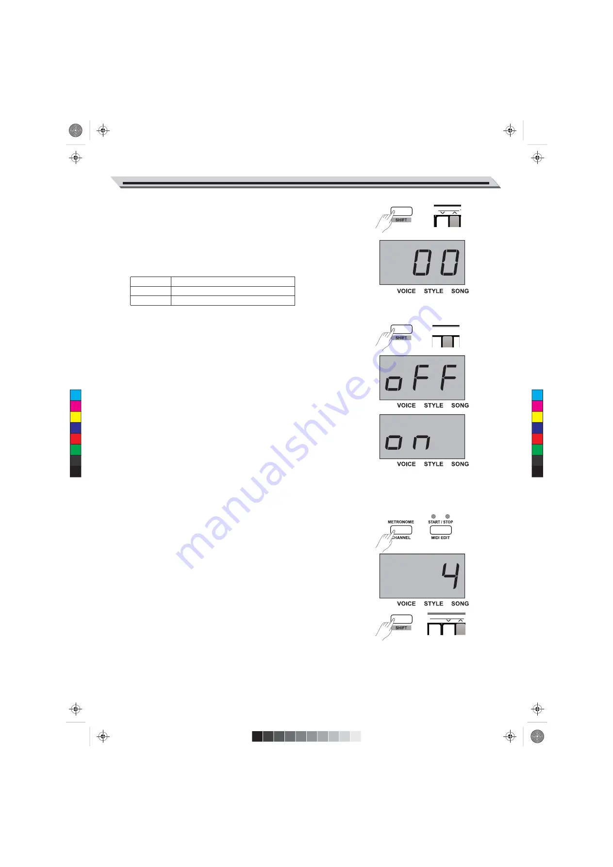 FAME DP-4000 Owner'S Manual Download Page 13