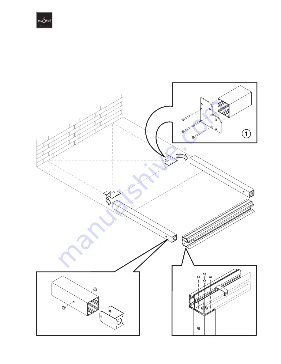 Fanani IGLOO TECHST-GL Assembly Instructions Manual Download Page 15