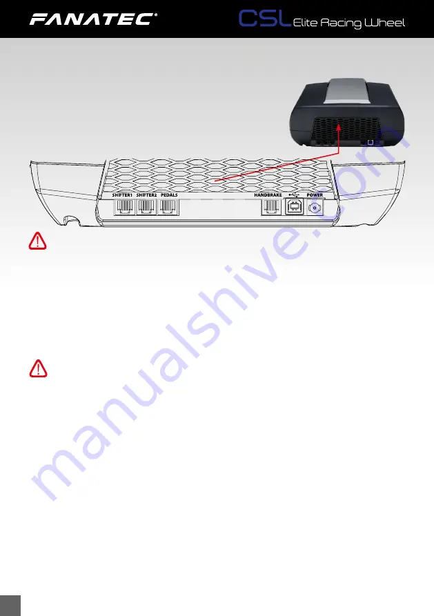 FANATEC CSL Elite Racing Wheel Manual Download Page 17