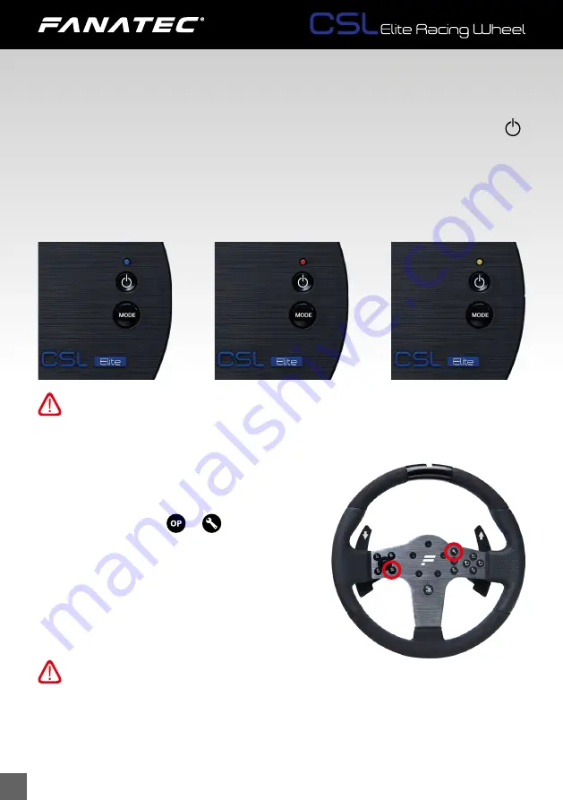 FANATEC CSL Elite Racing Wheel Скачать руководство пользователя страница 35