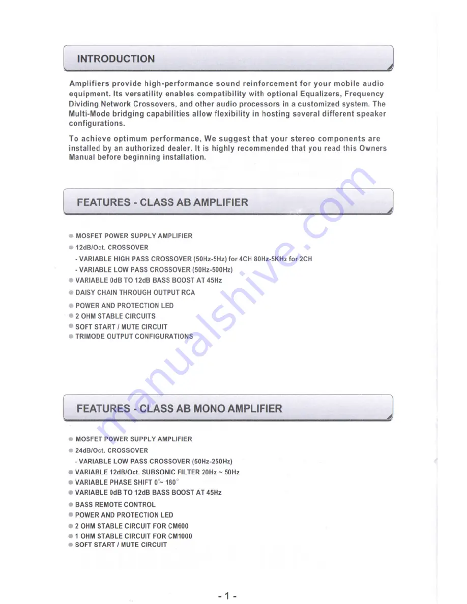 Fanatic Audio C2c Owner'S Manual Download Page 2