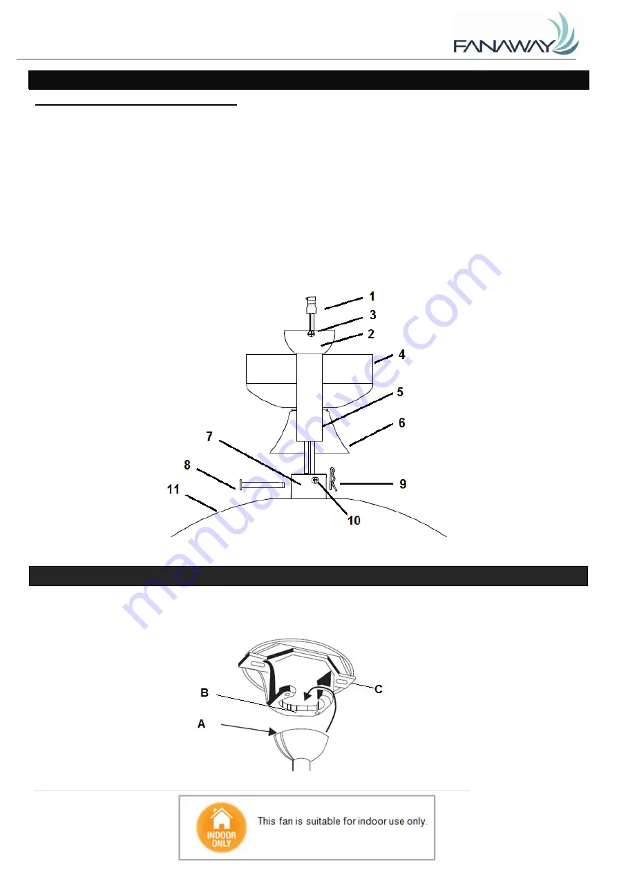 Fanaway 212920 Installation Instructions Manual Download Page 8