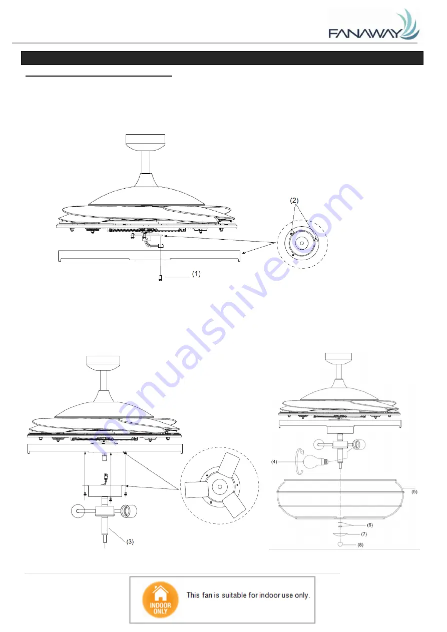 Fanaway 212920 Installation Instructions Manual Download Page 9